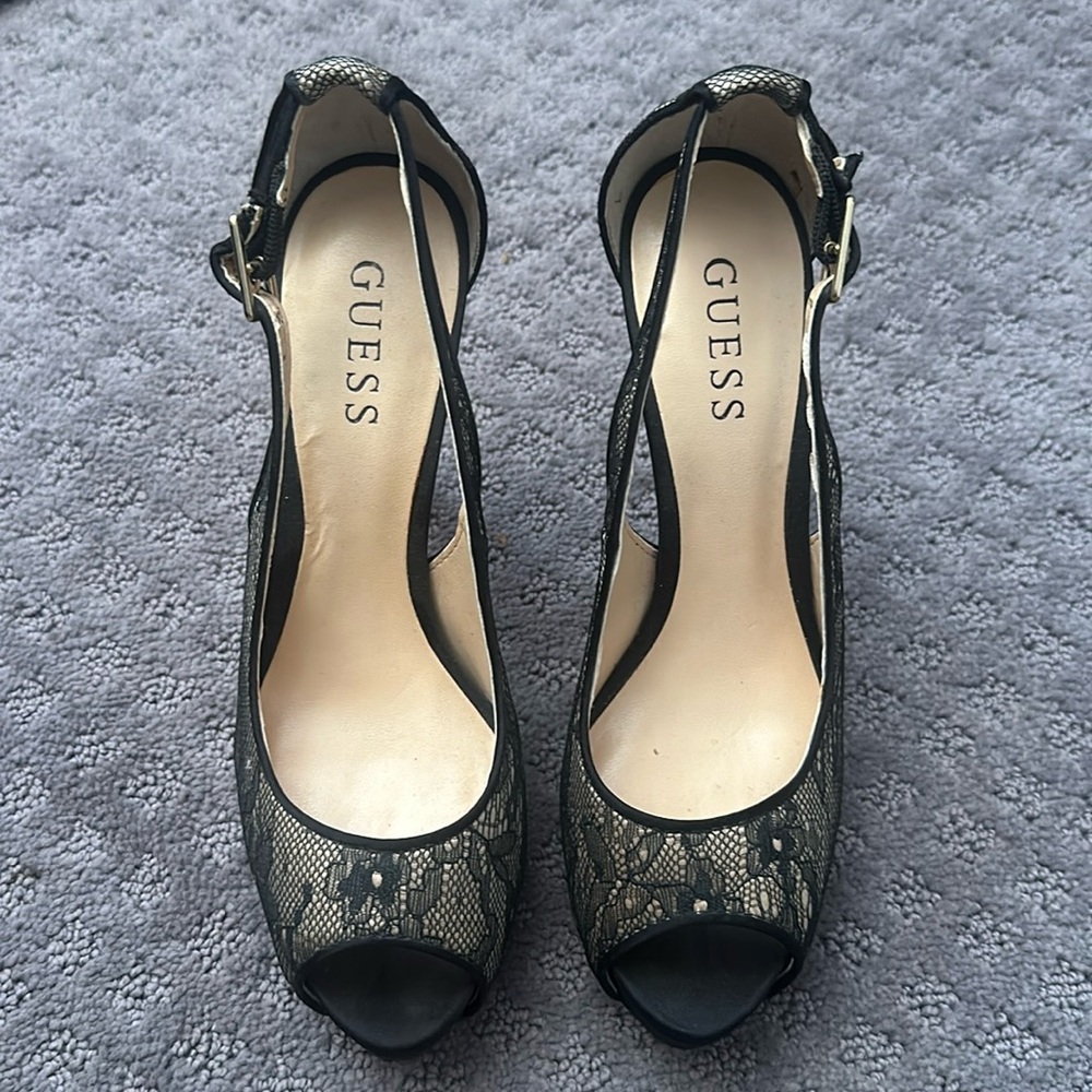 Guess lace shoes.